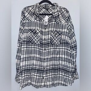 Women’s plus size flannel